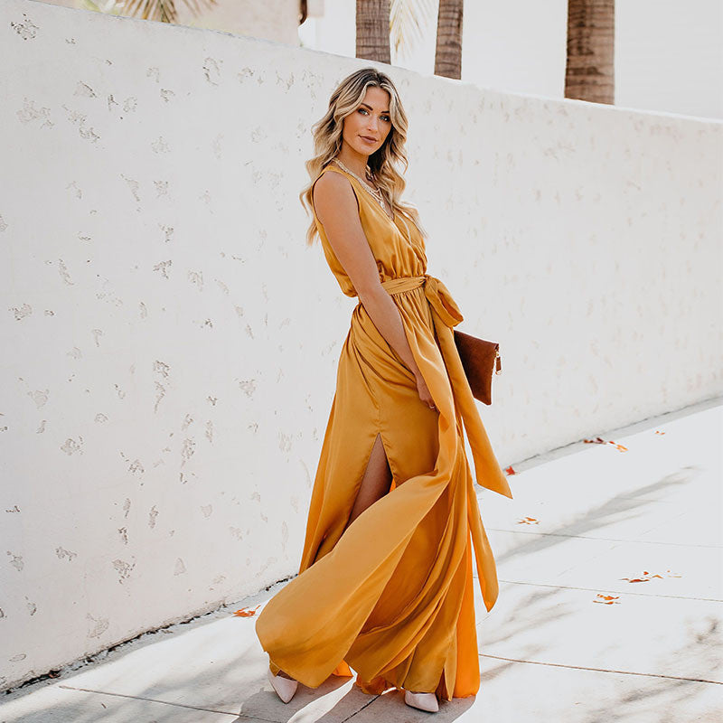 Stylish party long dress