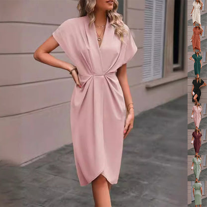 Summer Batwing Sleeve Dress