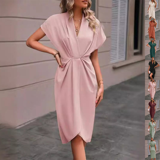 Summer Batwing Sleeve Dress