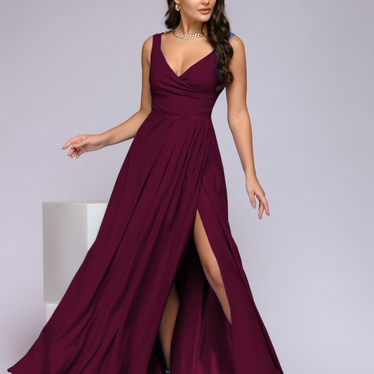 Elegant Maxi Sleeveless Formal Dress