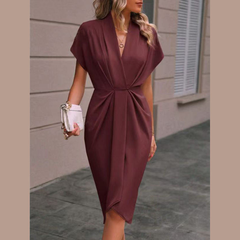 Summer Batwing Sleeve Dress