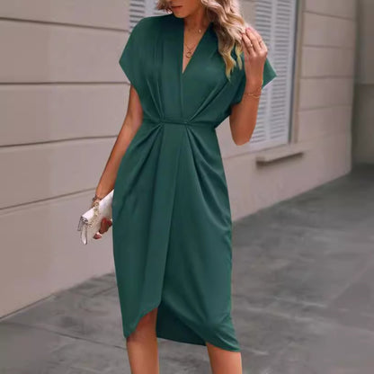 Summer Batwing Sleeve Dress
