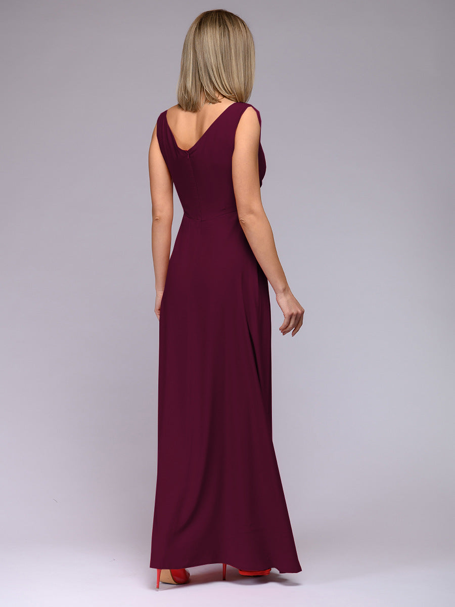 Elegant Maxi Sleeveless Formal Dress