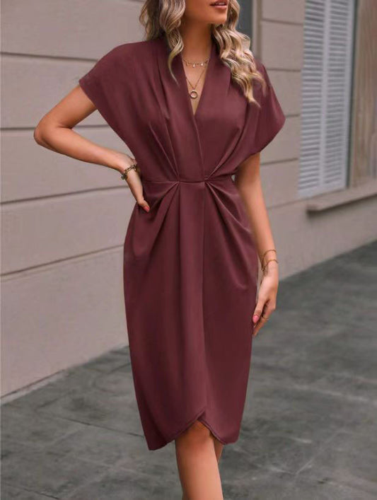 Summer Batwing Sleeve Dress