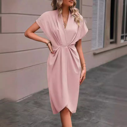 Summer Batwing Sleeve Dress